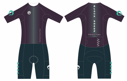 Black Sheep Endurance Project 2024 hi velocity sleeved tri suit - men's