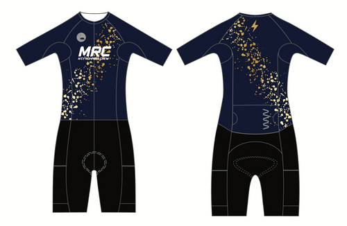 MRC: Hi Velocity X Sleeved Triathlon Suit - Men's - Navy