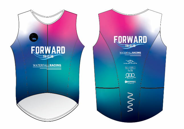 Forward Tri Club 2025: Premium Sleeveless Tri Top - Men's